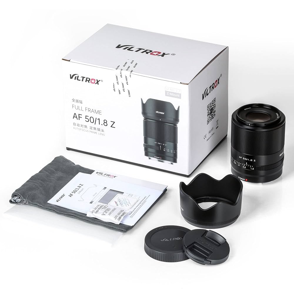 Amazon | VILTROX AF 50mm f/1.8 Nikon Zマウント用 | カメラ用